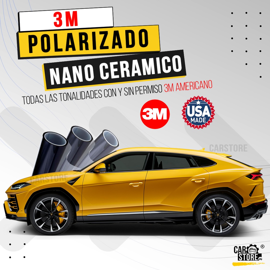 frotis Drama Cenagal Polarizado 3M Ceramico Nano - CarStore Peru